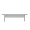 Manhattan Comfort Nomad 67.91 Modern Dining Bench in White 123GMC1 - alternate 5
